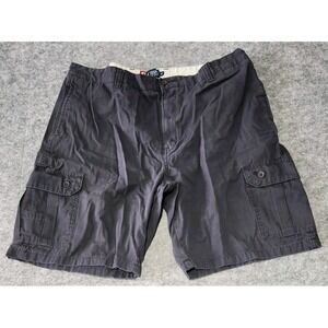Chaps Cargo Shorts Men's Size 40 Dark Grey‎